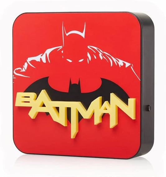 Numskull Batman Desk Lamp, Gaming Accessory for Bedroom, Home, Study, Office, Work - Official Batman Product