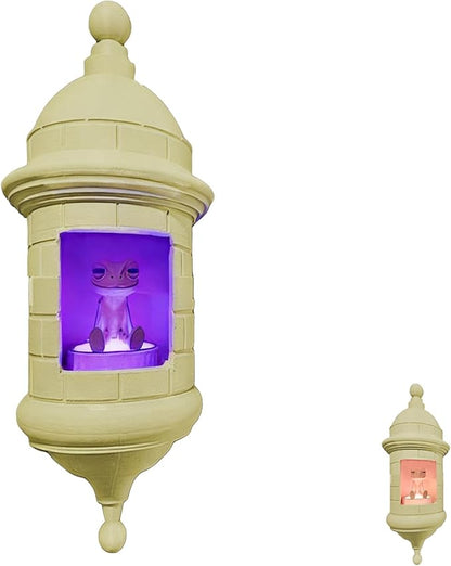 Puerto Rican Garita Wall Coqui Lamp - Multi-Color LED Night Light for Outdoor and Indoor Decor (Female)