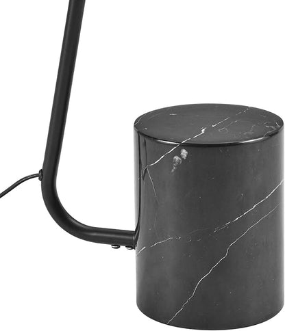 Modway EEI-6531-BLK Ayla Marble Base Floor Lamp, Black