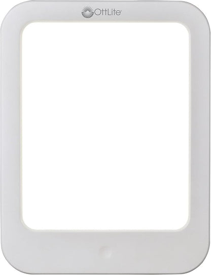 OttLite ClearSun LED Light Lamp – Natural Daylight LED Light, UV-Free, 3 Touch-Controlled Brightness Levels, Sleek Space-Saving Design