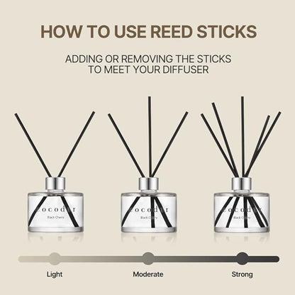 COCODOR Signature Reed Diffuser/Savon / 6.7oz / Scent Diffuser with Sticks Home Fragrance Reed Diffuser for Bathroom Shelf Decor