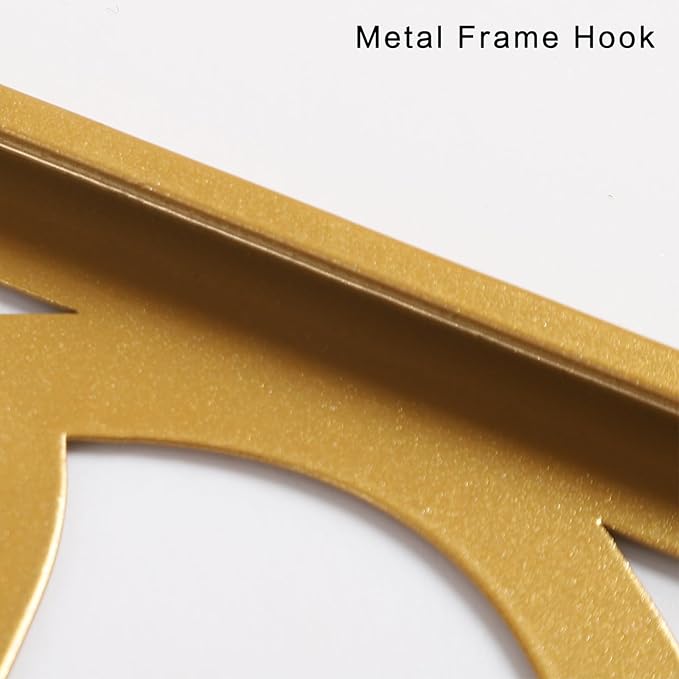 AMAATE Gold Metal Wall Art, 4 Pieces Minimalist Female Body Line Art Sculpture, Hollowed Out Abstract Woman Figure Metal Hanging Decor for Living Room Bedroom Bathroom 14.6" X 22.5" in