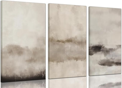 Framed Wall Art Set of 3 – Canvas Poster Paintings Print Picture Artwork Posters Prints for Home Décor, Modern Wall Decoration