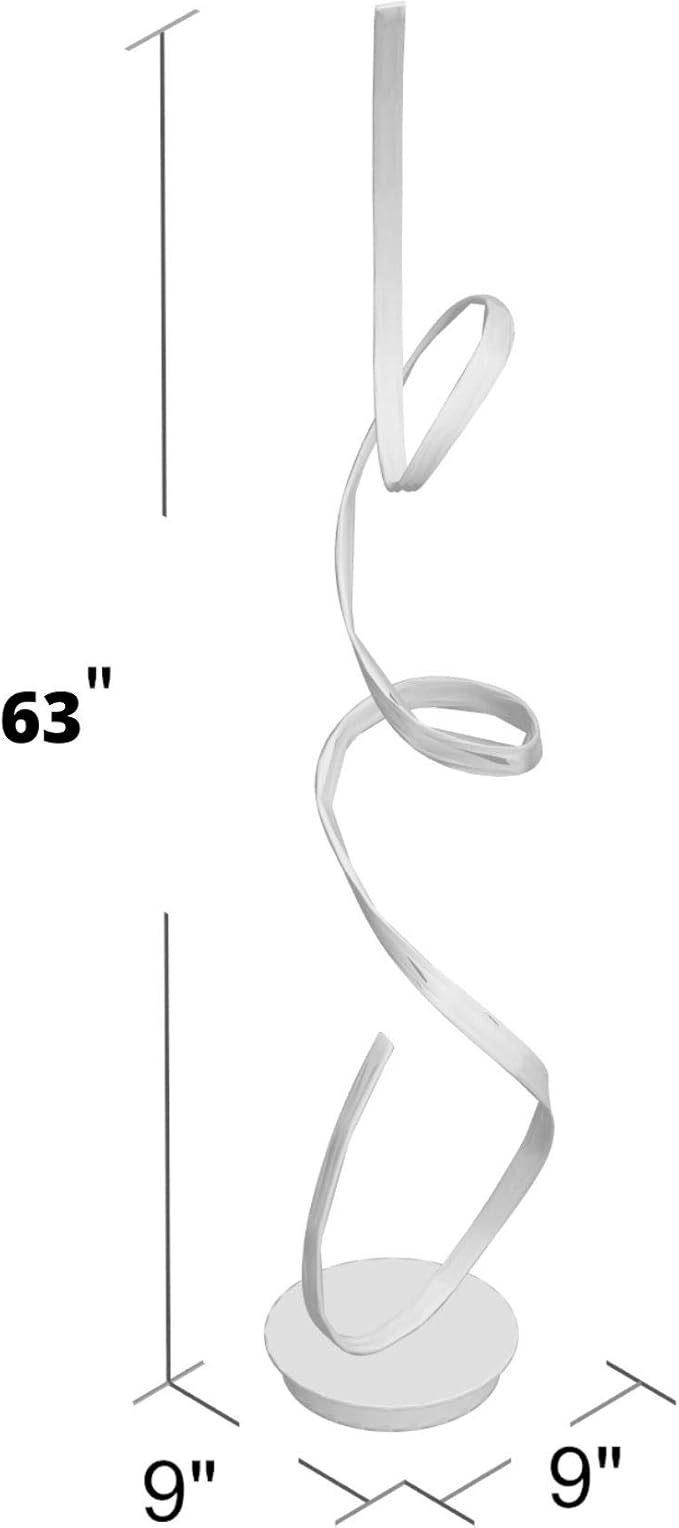 Finesse Decor Amsterdam LED Floor Lamp // White