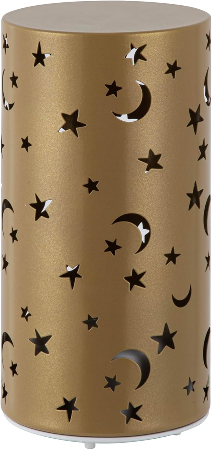 Star & Moon Night Light - USB Portable Bedside Lamp, Adjustable Color aLamp for Kids, Women, Bedroom, Home Décor, Gift for Mom, Nursery, Birthday & Holiday Gifts