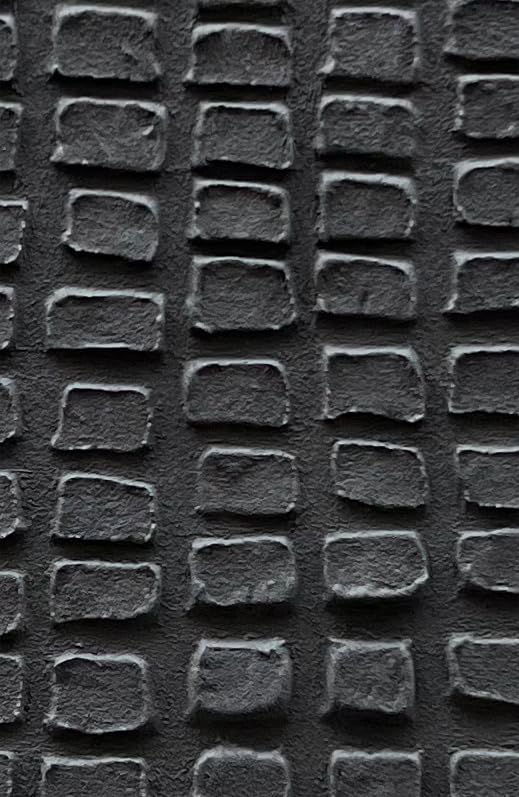 NANKAI Art Hand-painted 45x30 inches Black thick Texture Abstract art Oil painting Contemporary Minimalist style art living room office corridor wall decoration painting