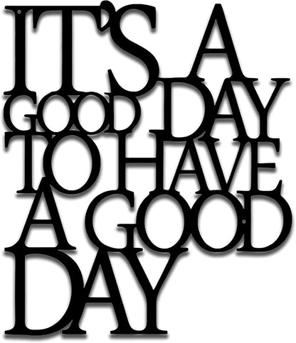 SYDERWE Motivational Metal Wall Art - Inspirational Wall Decor for Office and Living Room, Metal Material, Easy to Hang Gift Idea