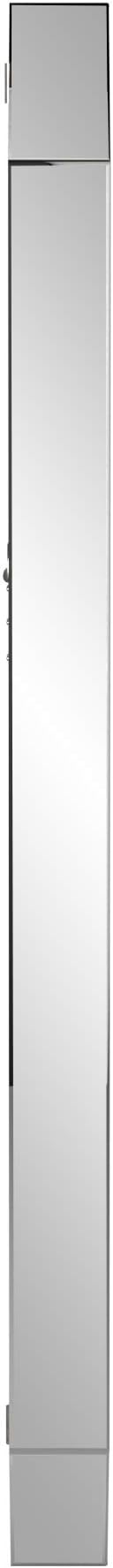 Howard Elliott Collection Sybil Leaner Full Length Mirror, Oversized Modern All Glass Frame Floor or Wall Mirror, Standing or Leaning Vanity for Living Room, Bedroom & Home Decor Display, 74 x 54 Inch