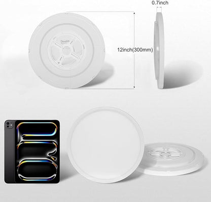 4Pack Dimmable LED Flush Mount Ceiling Light Fixture with Remote Control, 24W 2400LM, 12Inch, 2000K Warm Night Light & 3000K-6500K, Modern Super Slim Ceiling Lamp for Bedroom Kitchen, White