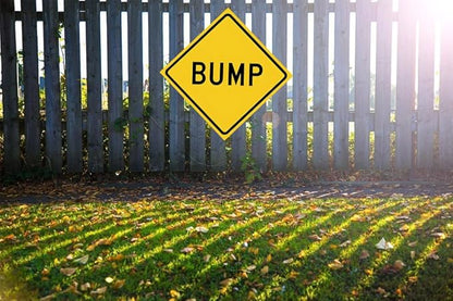 Tin Signs Warning Bump Sign, Road Business Sign 12 x12 Inches Aluminum Metal Vintage Plaue Signs