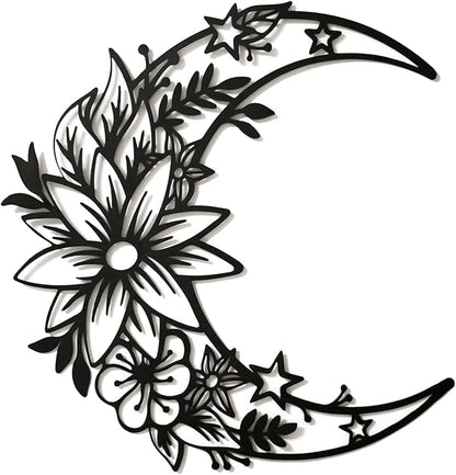 EZ4ENCE Decoration Wall Art Boho Wall Home Decor Hanging Appearance Wall Decor Metal Wall Hanging Decor