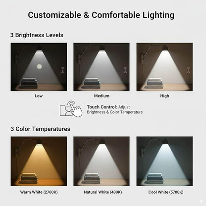 Wall Mounted Light for Cozy Home Décor with Warm Ambient Glow, Modern Accent Lighting for Bedroom Ambiance, Soft Decorative Light for Holiday Gift & Living Space Styling (Black)