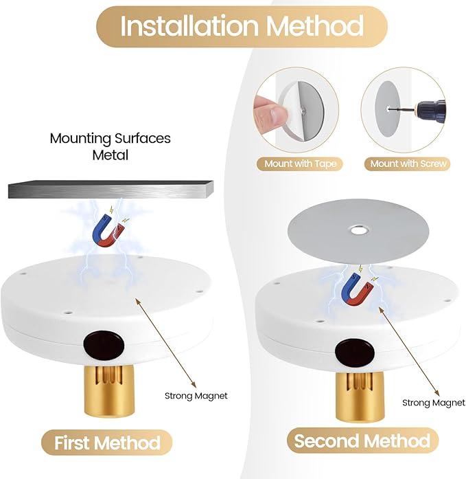 HAMVIDNE LED Spotlight, Rechargeable Battery Picture Lights, Uplighting Indoor with Remote, Stick Spot Lights for Wall Display Dartboard Painting Artwork Accent-2pcs