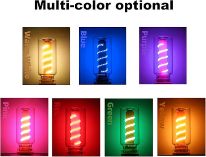 Touch Control Retro USB Night Light, Touch Adjustment Lights,Plug in USB Auto Night Light, Mini LED Bulb for Car, Camping, Gift, Party, Holiday Decoration, Bedroom, Desktop (Yellow, 903)