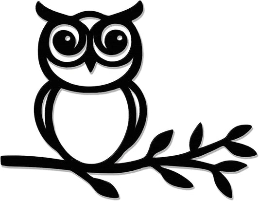 Zzbakress Wooden Owl and Olive Leaf Wall Art Decoration,Wall Decor for Living Room Indoor Outdoor Decoration