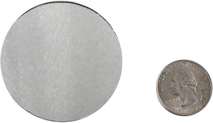 Super Z Outlet Mini Round 2" Inch Small Glass Mirror Circles for Arts & Crafts Projects, Traveling, Framing, Decoration (50 Pieces)