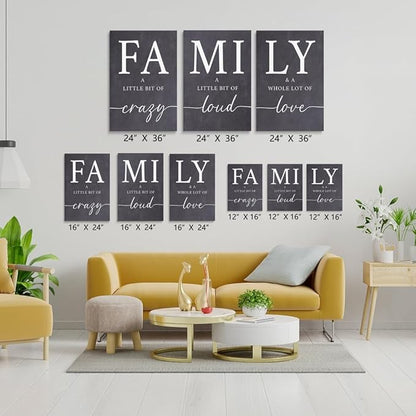GUBIYU Home Kitchen Wall Decor Living Room Decorative Farmhouse Wall Decor Family Dining Room Decor for Wall Living Room Wall Decor Home Family Decor Large Farmhouse Decor Clearance Set of 3 16"X24"