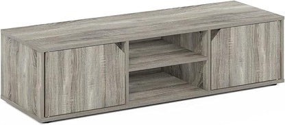 Furinno Classic Stand for TV up to 55 Inch, French Oak