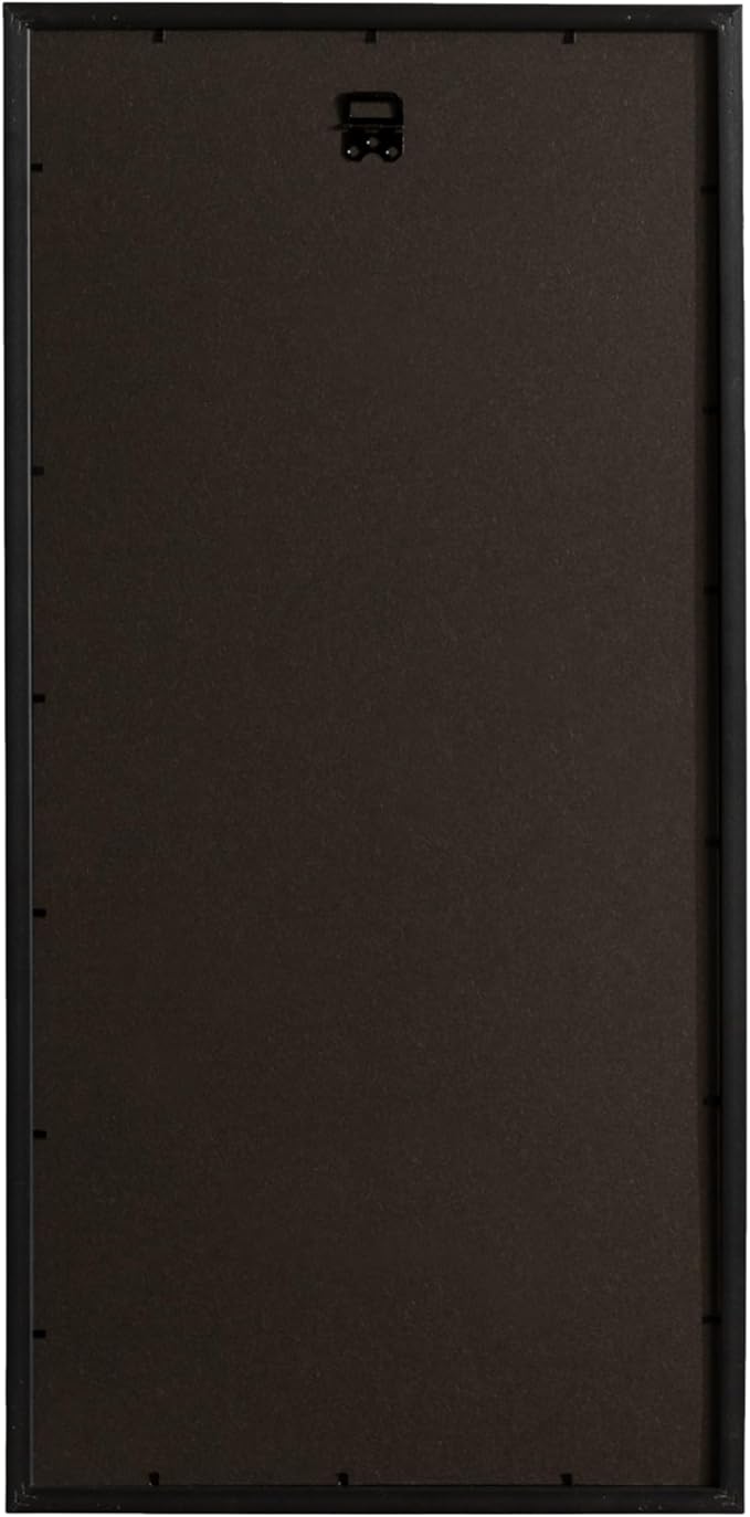 Kate and Laurel Adlynn Rectangular Panel Picture Frame Set of 2, 14 x 30 matted to 8 x 10, Gold, Modern Two-Piece Photo Frame Set for Gallery Wall Decor in Living Room Wall Display