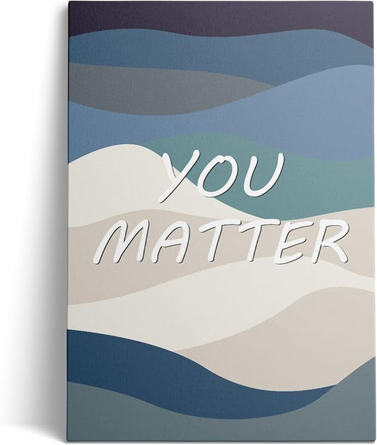 Motivational Wall Decor, Inspirational Canvas Wall Art Print, Motivational Office Wall Art Indoor Decoration, Inspirational Canvas Wall Art for Living Room, Office Decor, Wooden Framed Artwork
