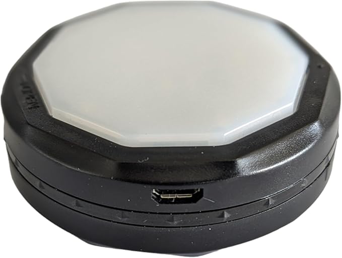 Generic Ambient Light LED for Tea Light Holders Warm White USB Rechargeable Diameter 2.55“, Black