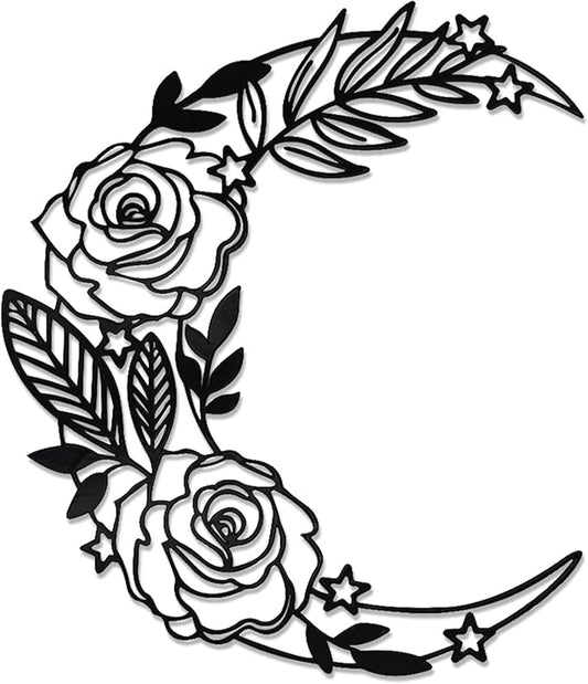 EZ4ENCE Decoration Wall Art Boho Wall Home Decor Hanging Appearance Wall Decor Metal Wall Hanging Decor
