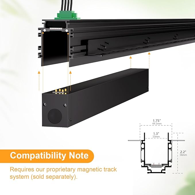 Magnetic Floodlight Track Head, 24V 15W LED Lamp for Track Light, Dimmable Linear Floodlight with APP & Remote Control, Adjustable 3000K-6000K Color Temperature, for Ceiling Lighting