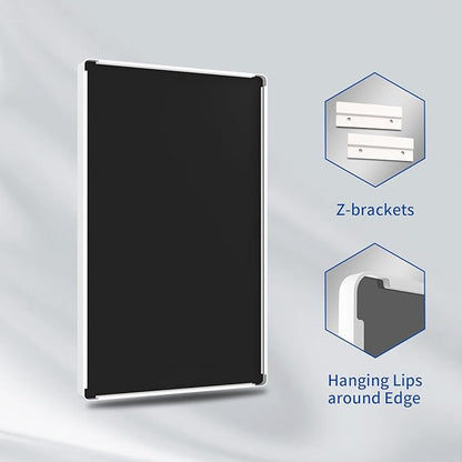 WEER White Bathroom Mirror 50X30 Inch, Rounded Rectangle White Metal Frame Mirror, Matte White Bathroom Vanity Mirror with Tempered Glass, Anti-Rust, Hangs Horizontally or Vertically
