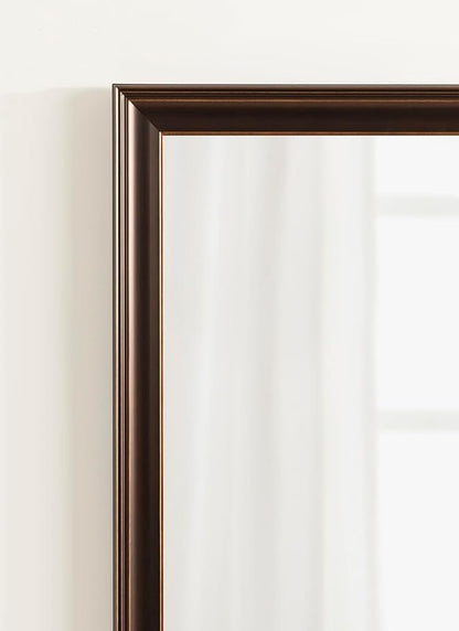 Kate and Laurel Galiano Traditional Framed Rectangle Bathroom Vanity Mirror, 29 x 41, Bronze, Classic Large Rectangular Bathroom Mirror for Over Sink or for Use as Entryway or Living Room Decor
