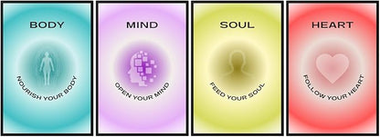 Aura Poster Spiritual Home Decor Aesthetic Room Posters Set Trendy Wall Art Y2K Wall Decor for Bedroom Room Decor Aesthetic Colorful Art Prints Aesthetic Bedroom Decor to Refresh Your Living Space