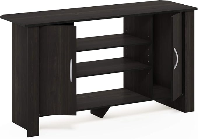 Furinno Econ TV Stand Entertainment Center, Espresso