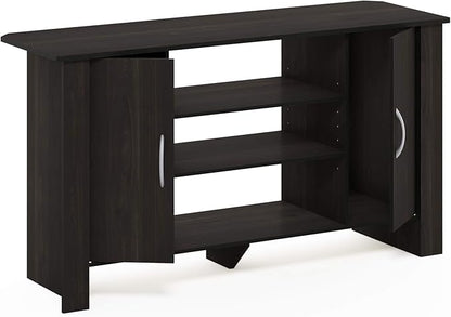 Furinno Econ TV Stand Entertainment Center, Espresso