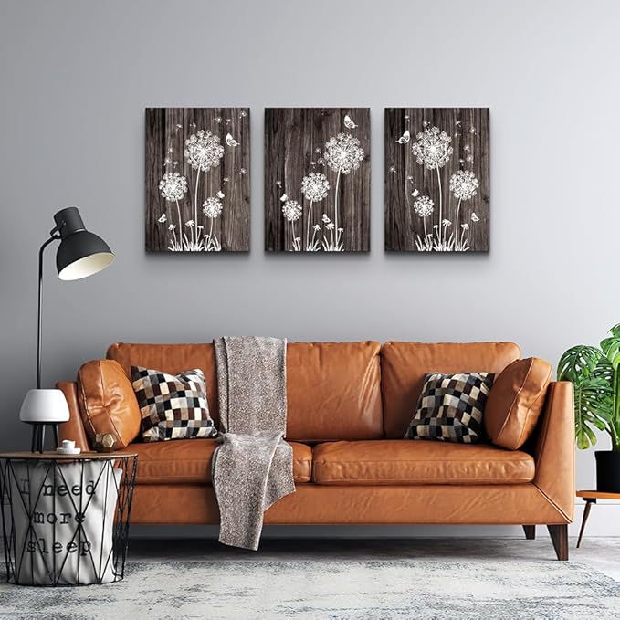 Modern Canvas Wall Art for Living Room, Bedroom, Bathroom & Kitchen - Abstract Paintings & Prints - Family-Friendly Home Decoration