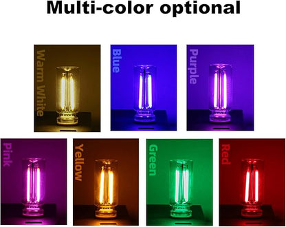 Touch Control Retro USB Night Light, Touch Adjustment Lights,Plug in USB Auto Night Light, Mini LED Bulb for Car, Camping, Gift, Party, Holiday Decoration, Bedroom, Desktop (Green, 901)