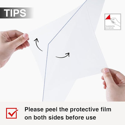 Vittanly 8x10 Picture Frames Set of 9, Display 5x7 Pictures with Mat or 8x10 without Mat, Photo Frames for Wall or Tabletop with Plexiglass, Engineered Wood, Black&Brown&Distressed White
