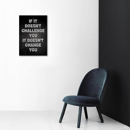 Jumong Motivational Wall Art Motivational Quotes Inspirational Sayings Wooden Frame Inspirational Office Wall Art Encouraging Canvas Posters for Living Room Office Decor