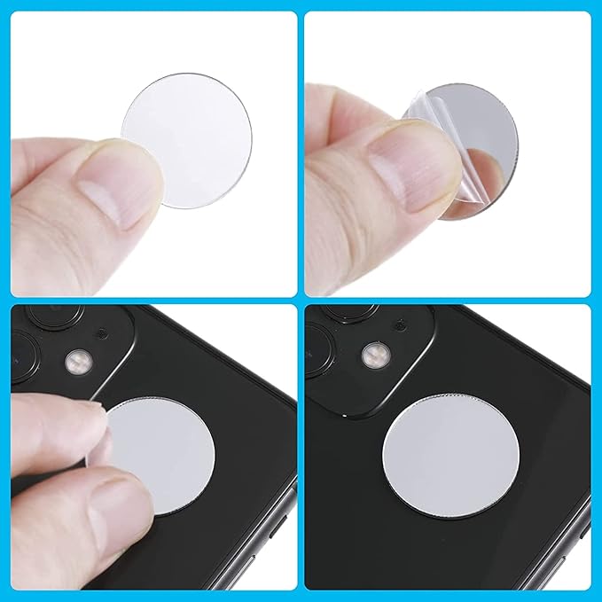 Jetec 40 Pieces Mini Size Round Mirror Small Round Mirror Adhesive Tiles Home Decoration for Crafts and DIY Projects Supplies(2 Inch, 3 Inch, 4 Inch)