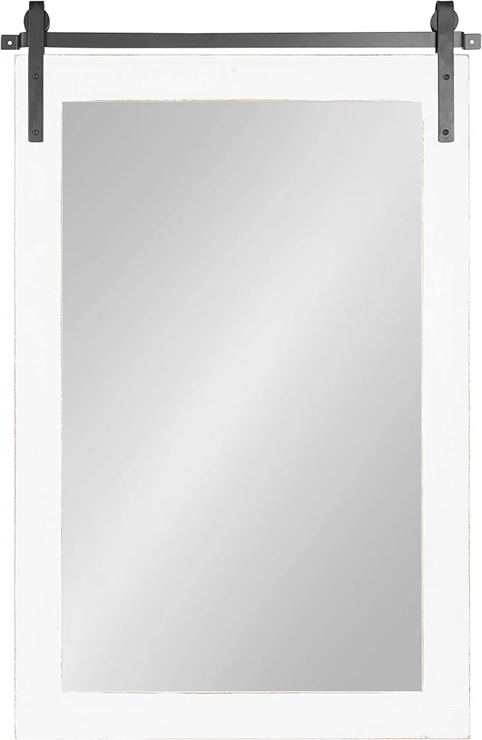 Kate and Laurel Cates Farmhouse Wall Mirror