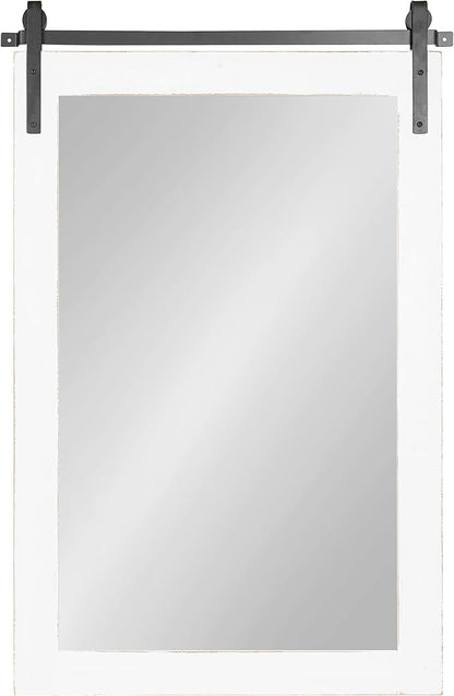 Kate and Laurel Cates Farmhouse Wall Mirror
