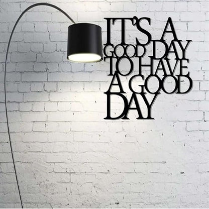SYDERWE Motivational Metal Wall Art - Inspirational Wall Decor for Office and Living Room, Metal Material, Easy to Hang Gift Idea