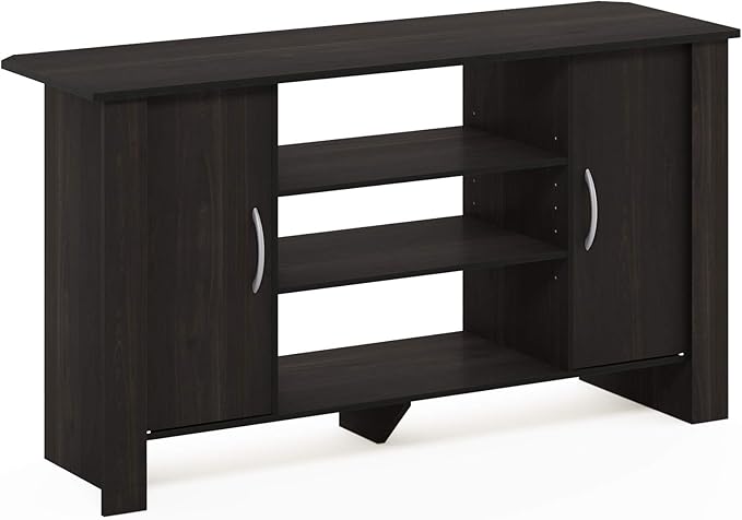 Furinno Econ TV Stand Entertainment Center, Espresso