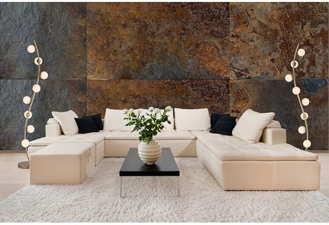 ET2 Lighting Rover Floor Lamp | Metallic Gold Finish | Matte White Glass Shade | Modern Standing Floor Lamp for Living Rooms and Reading Nooks | Plug in Power Cord | E24769-11MG