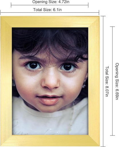 5x7 Picture Frames Gold Set of 12 for Wall Gallery Collage Photo Frames or Tabletop Display