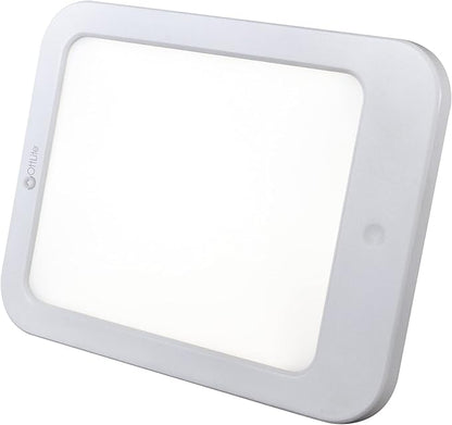 OttLite ClearSun LED Light Lamp – Natural Daylight LED Light, UV-Free, 3 Touch-Controlled Brightness Levels, Sleek Space-Saving Design