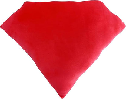Northwest Superman Classic Logo Cloud Pillow 12" – Superhero Plush Stuffed Toy for Kids & Adults, Soft Room Decor, Gift for Boys & Girls