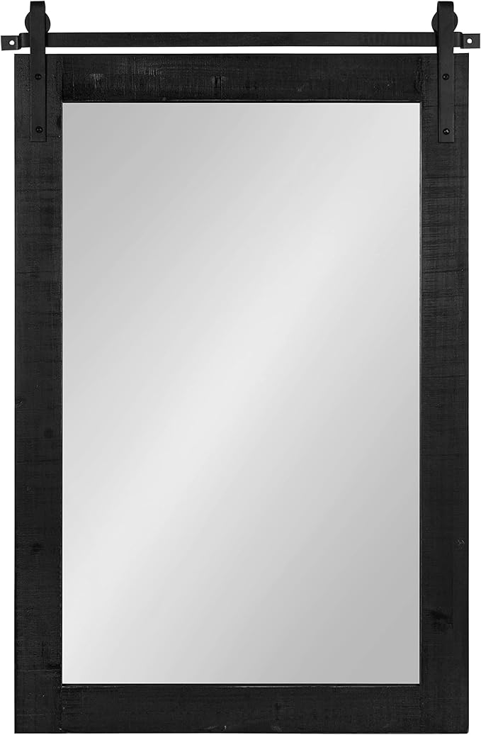 Kate and Laurel Cates Farmhouse Wall Mirror