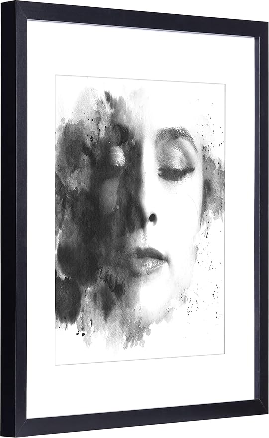 Yaetm 16x16 Picture Frame Black Set of 3, Square 16x16 Frame Displays 12x12 with Mat or 16 x 16 without Mat, Gallery Wall Frames for Wall Mounting (3 Pack, Black)