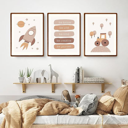 FLECHAZO Solid Walnut 16x20 Frames, Natural Wood 16 x 20 Picture Frame with Mat for 12x16 Photos, Gallery Wall Poster Frame for Wall Mounting Display