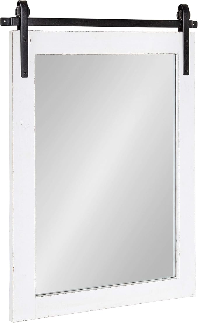 Kate and Laurel Cates Farmhouse Wall Mirror
