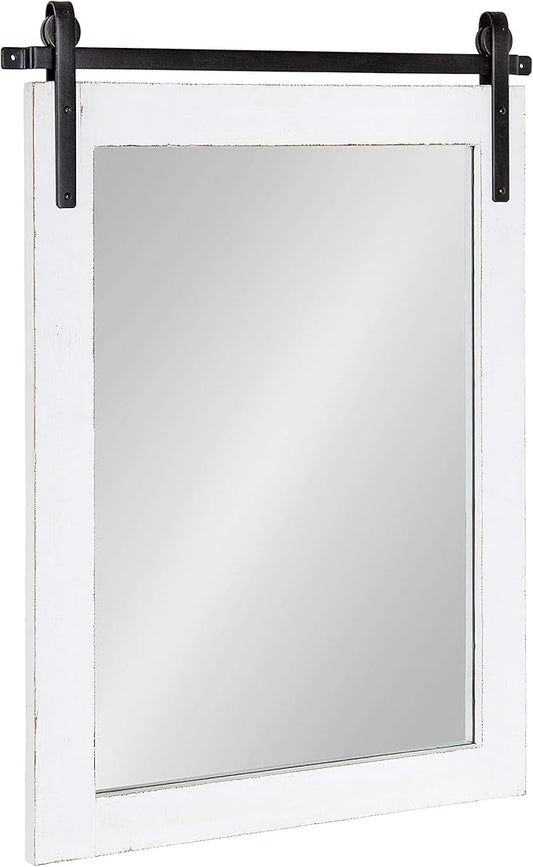 Kate and Laurel Cates Farmhouse Wall Mirror